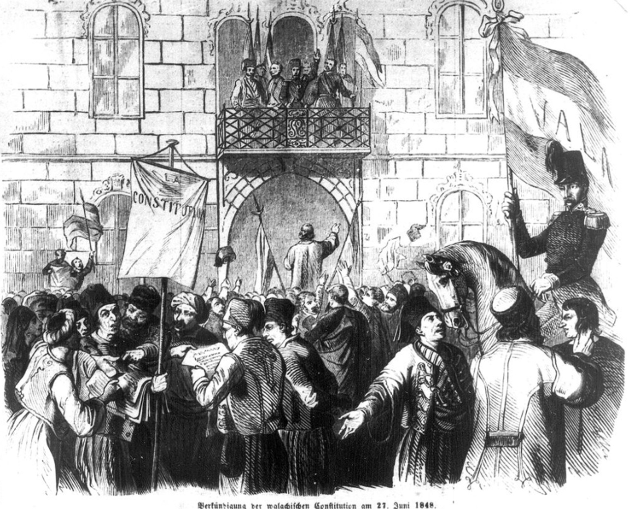 21 giugno moti del 1848 Romania
