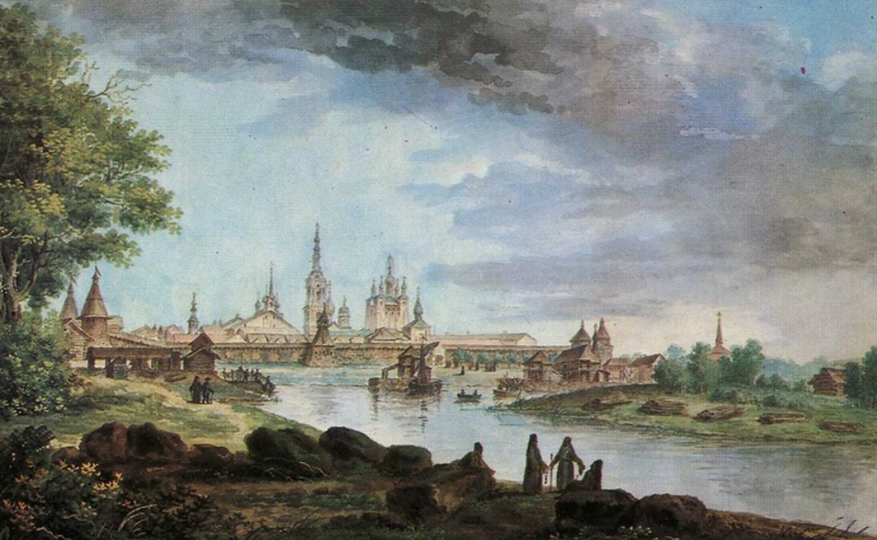 monastero di Solovki nel XVIII secolo