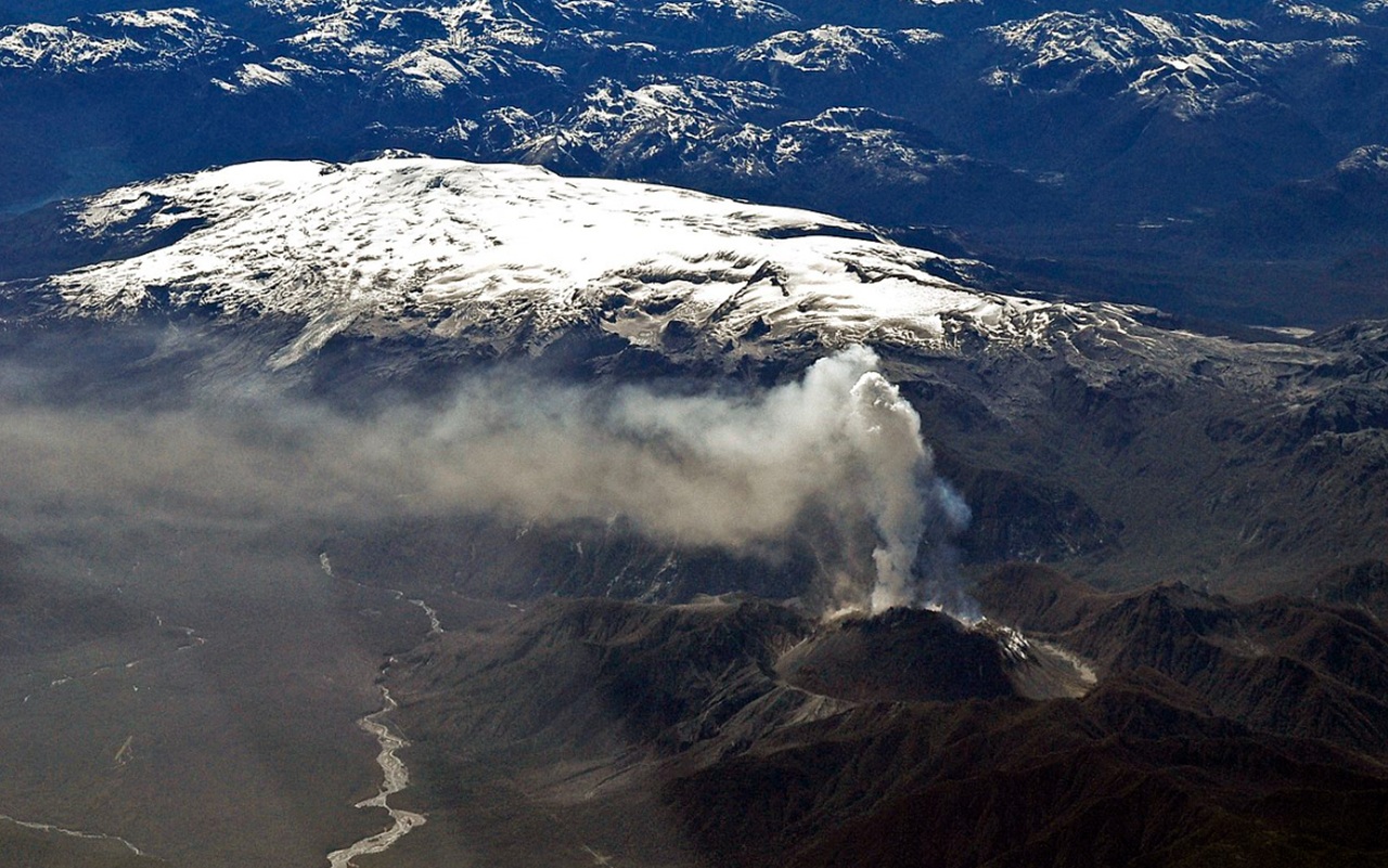Chaitén Cile vulcano