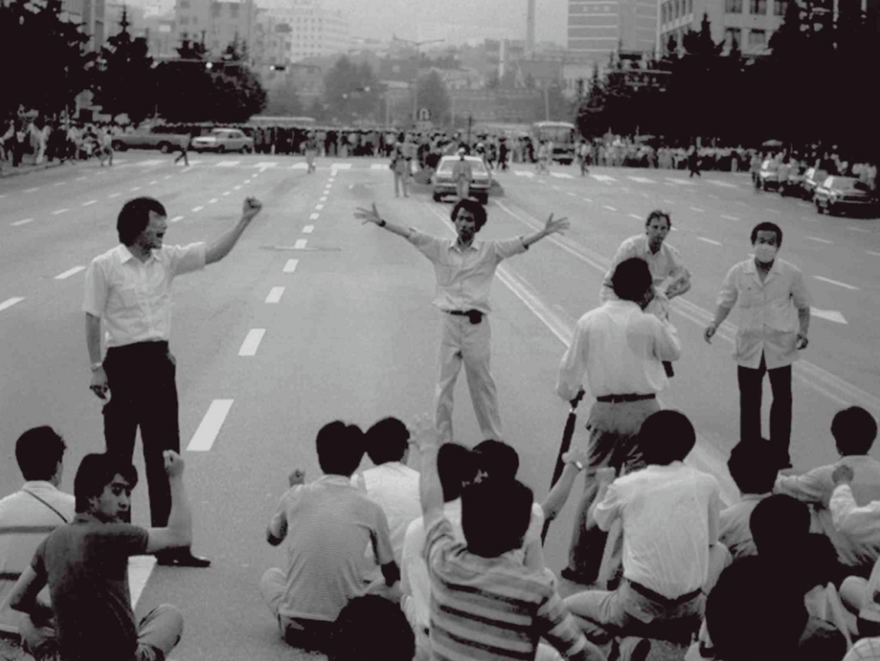 lacrime antisommossa proteste del 1987