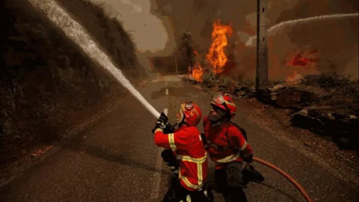 Foto del giorno: l'incendio infinito di Pedrógão Grande, il Portogallo conobbe l'inferno