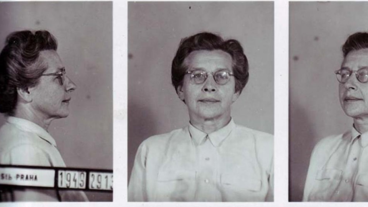 Milada Horáková foto segnaletiaca arresto