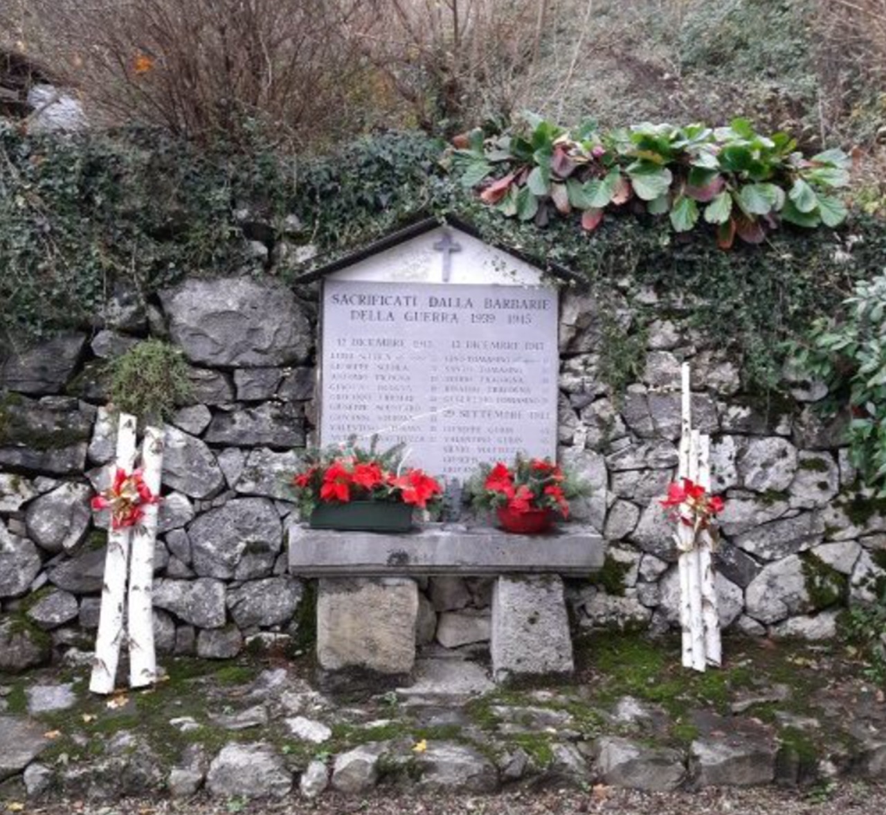 Eccidio di Nimis immagine memoriale