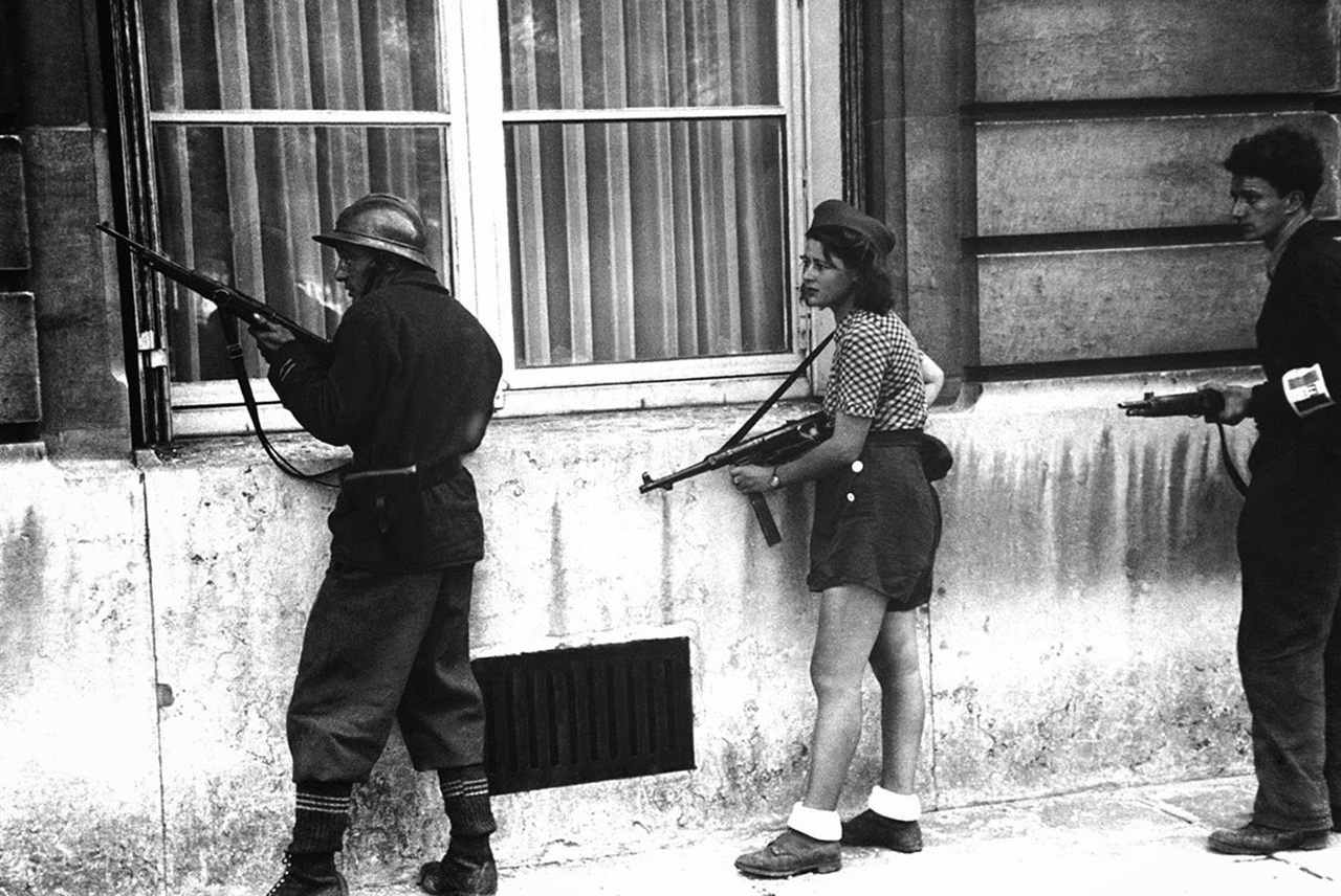 Simone Segouin liberazione Parigi