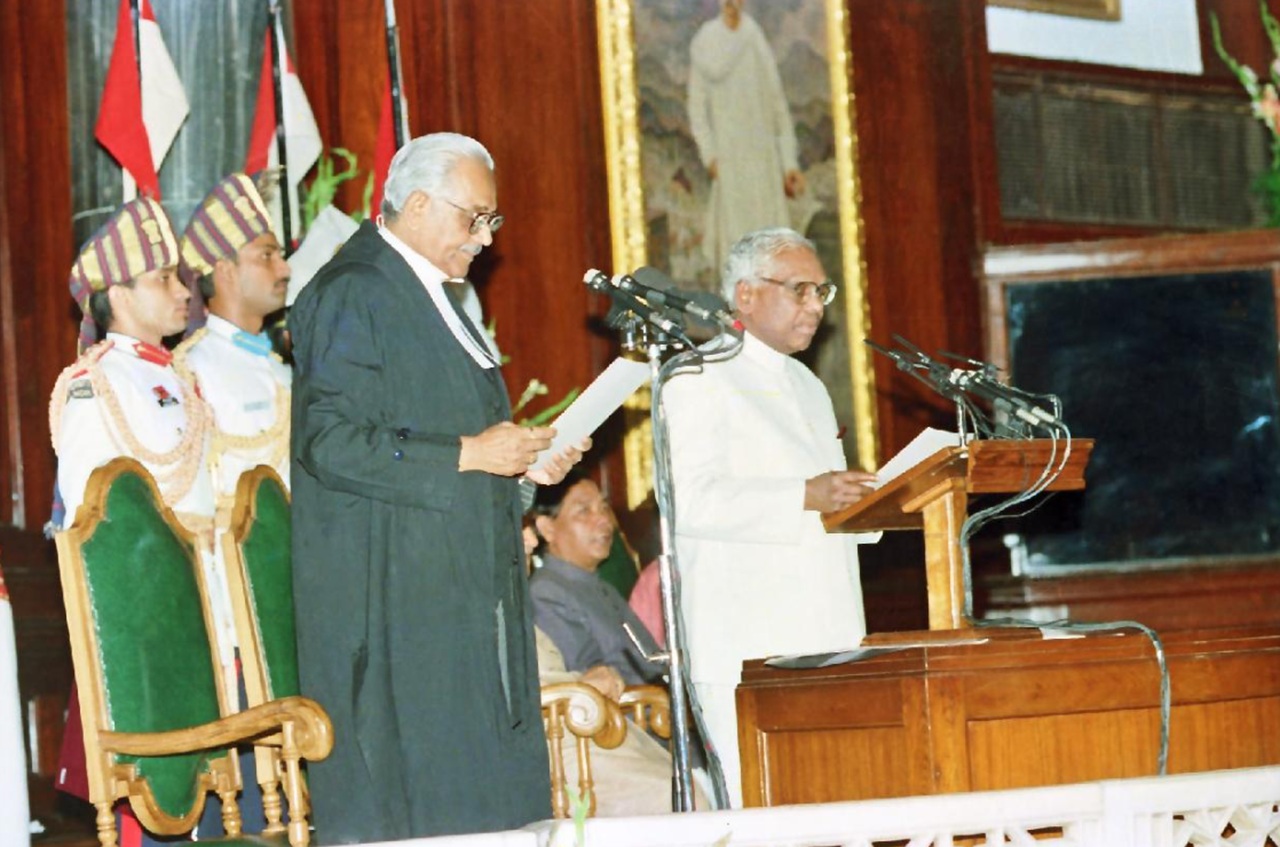 25 luglio giuramento 1997 Narayanan