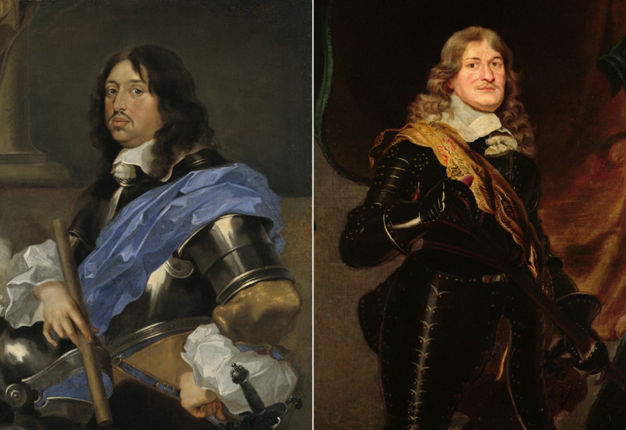 30 luglio a sinistra Carlo X Gustavo di Svezia, a destra Federico Guglielmo I di Brandeburgo