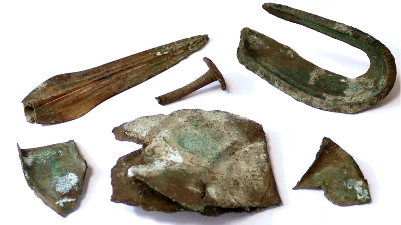 armatura bronzo dettagli