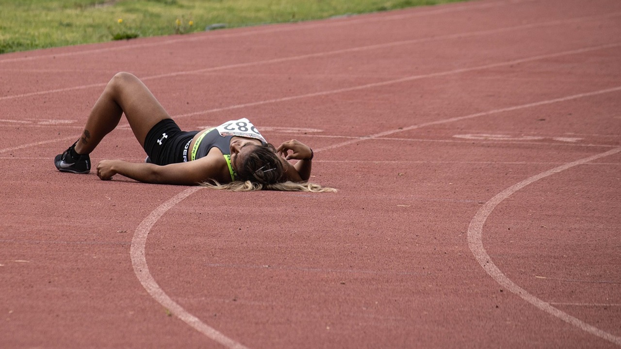 atleta esausto