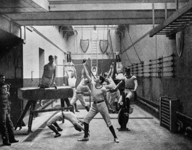Foto del giorno: palestre dell'Ottocento