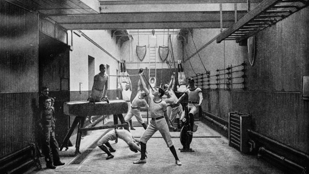 Foto del giorno: palestre dell'Ottocento