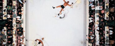 Foto del giorno: una farfalla svolazza sul ring dell'Astrodome