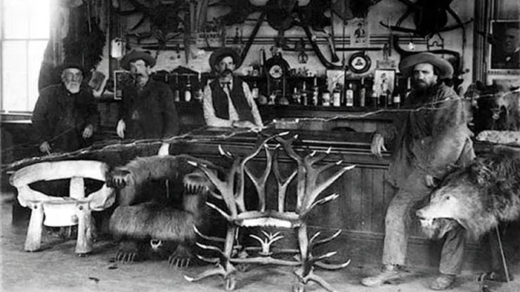 Foto del giorno: vecchi montanari da saloon