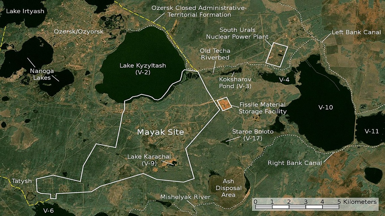 incidente mayak mappa
