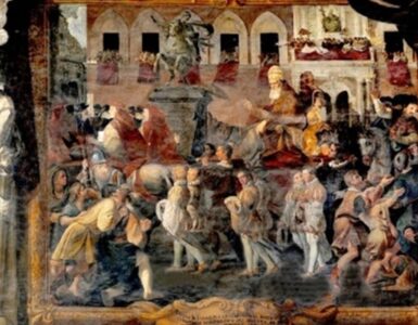 la sedia di Carlo V: come viaggiare per l'Europa del 1500