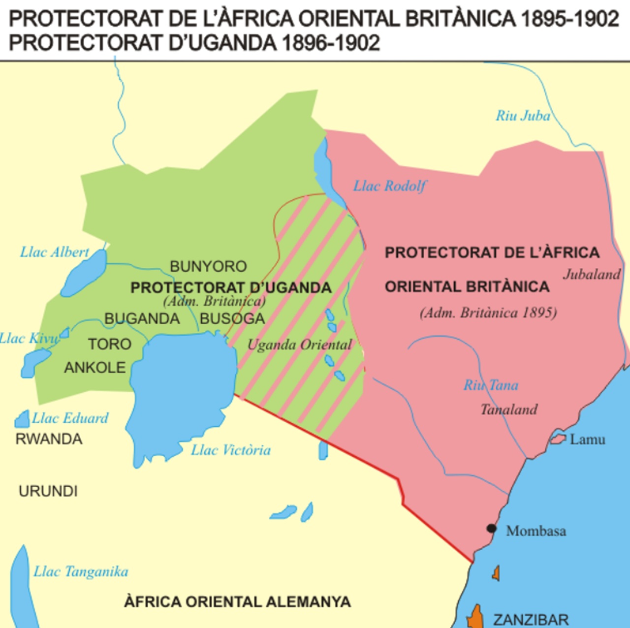 Progetto Uganda Africa Orientale Britannica