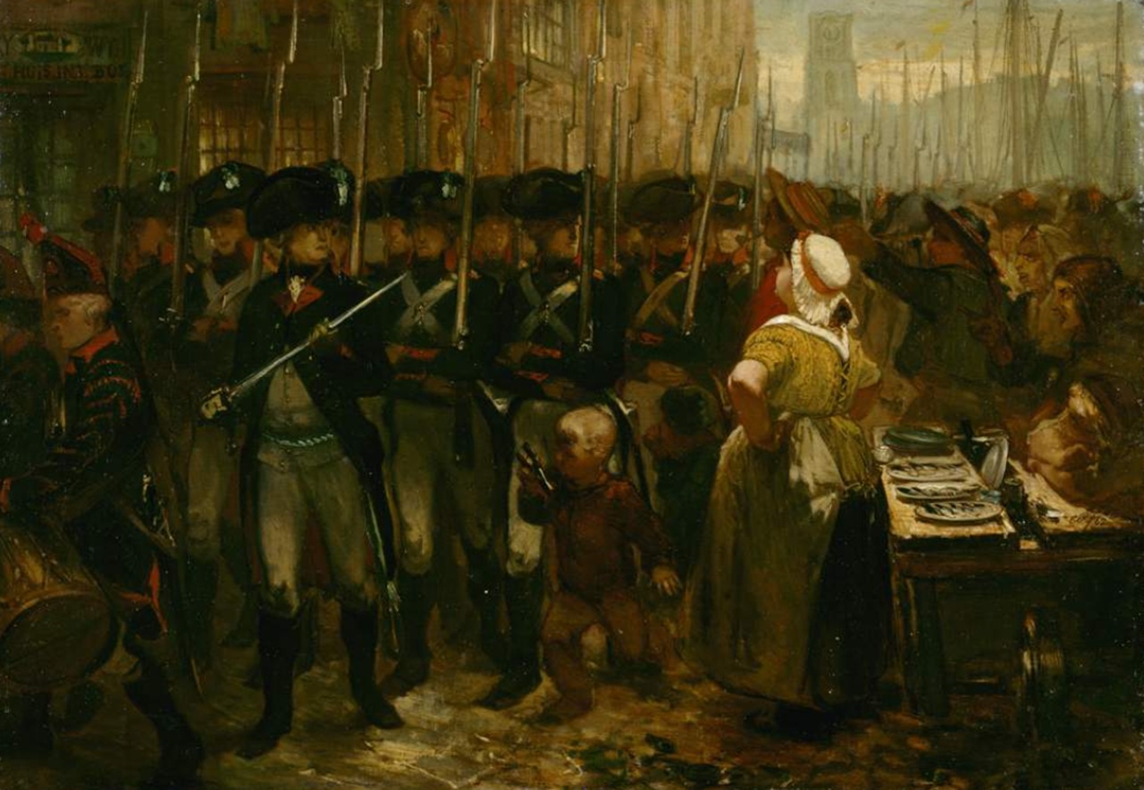 calderone passaggio delle truppe
