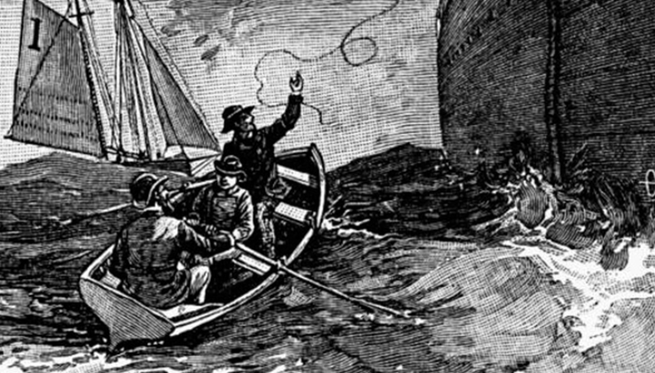 Spánverjavígin scialuppe salvataggio baschi