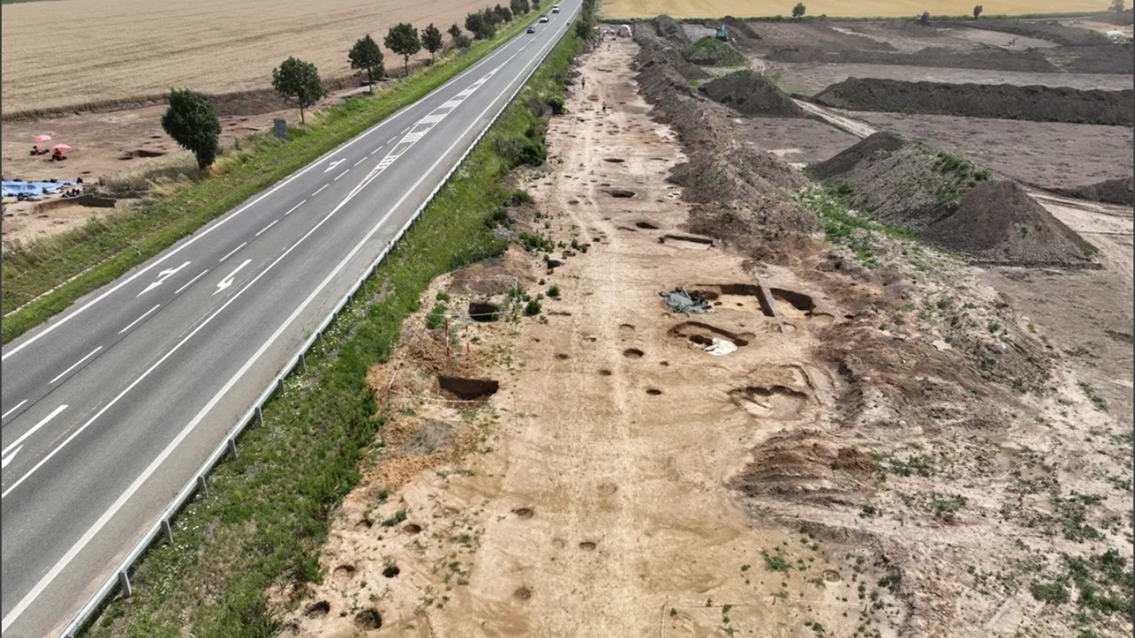 tesoro insediamento celtico scavi