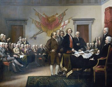 thomas jefferson john adams, dichiarazione indipendenza