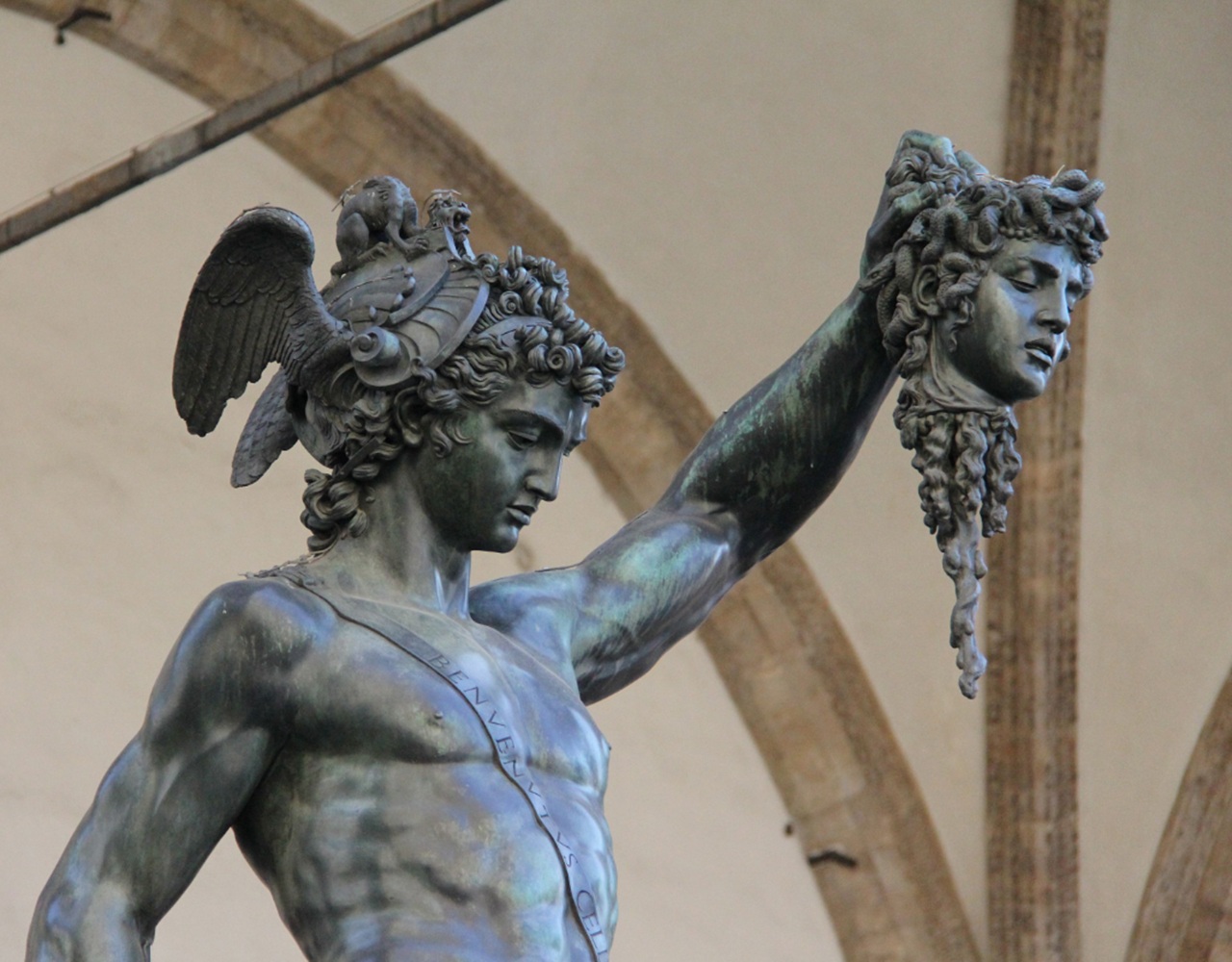 Benvenuto Cellini Perseo Medusa Firenze