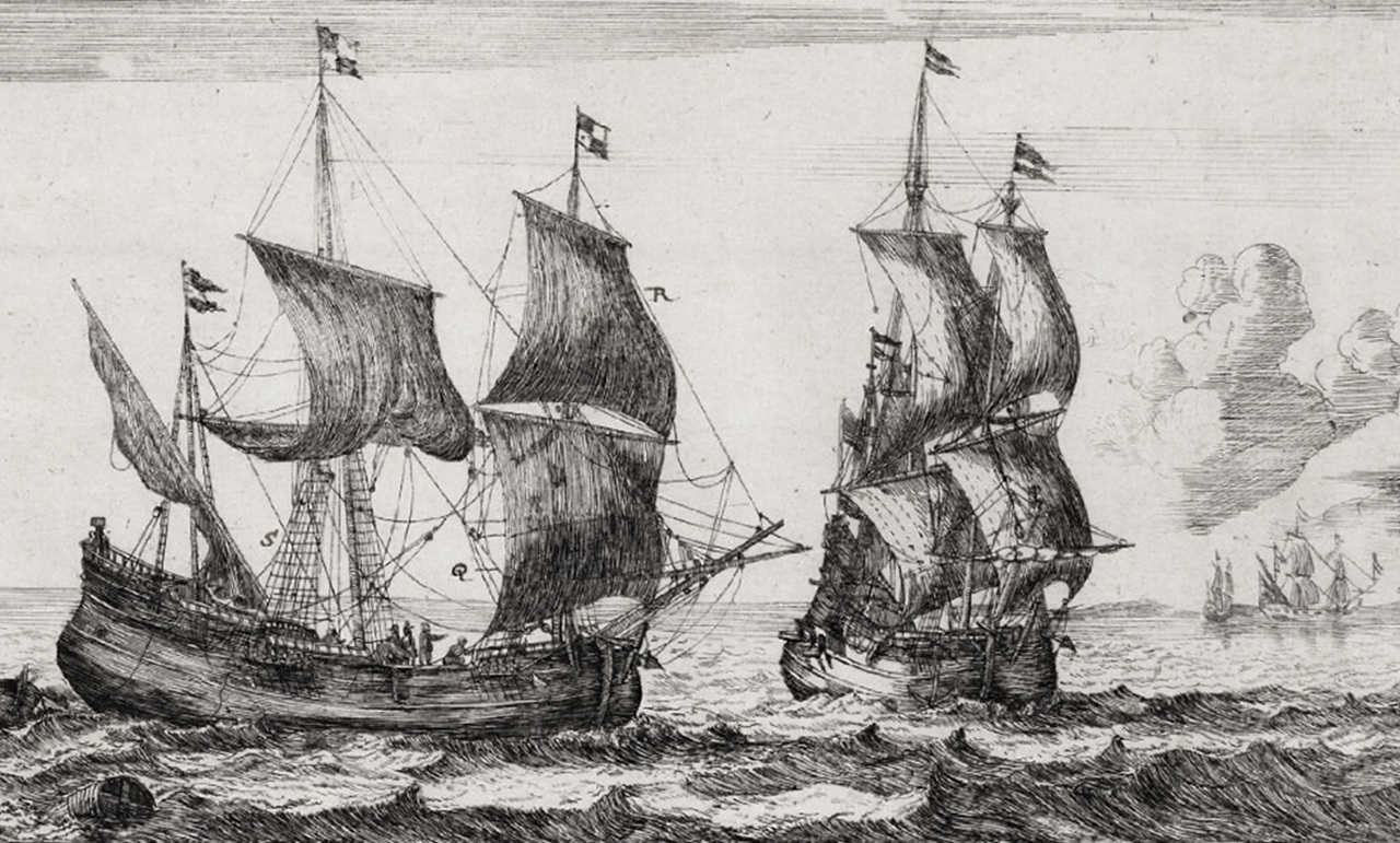 Leendert Hasenbosch navi olandesi in mare