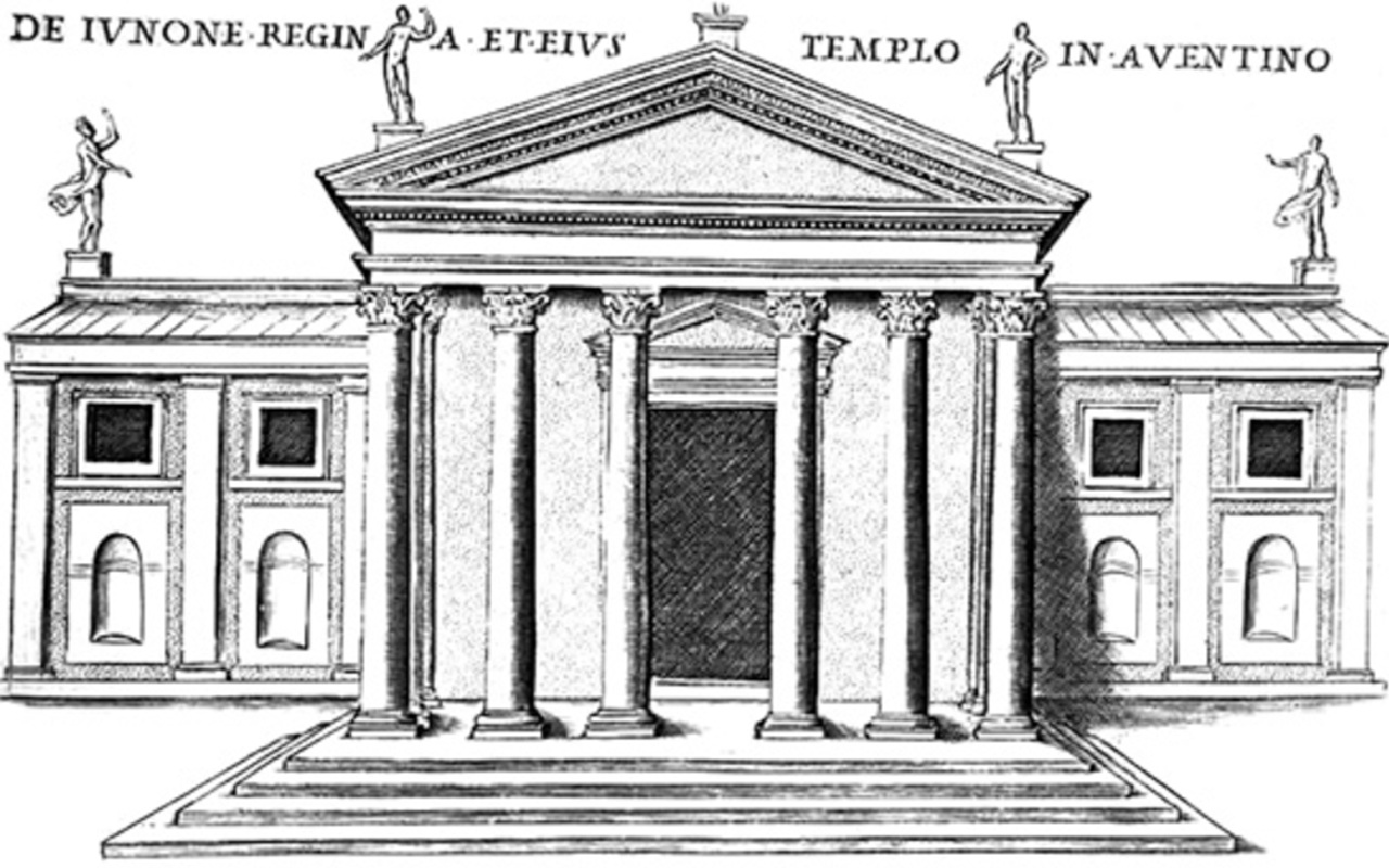 1° settembre tempio di Giunone Regina sull'Aventino