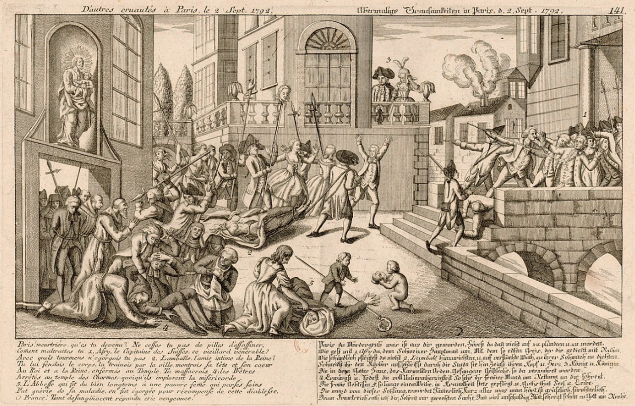 2 settembre massacri di Settembre Parigi