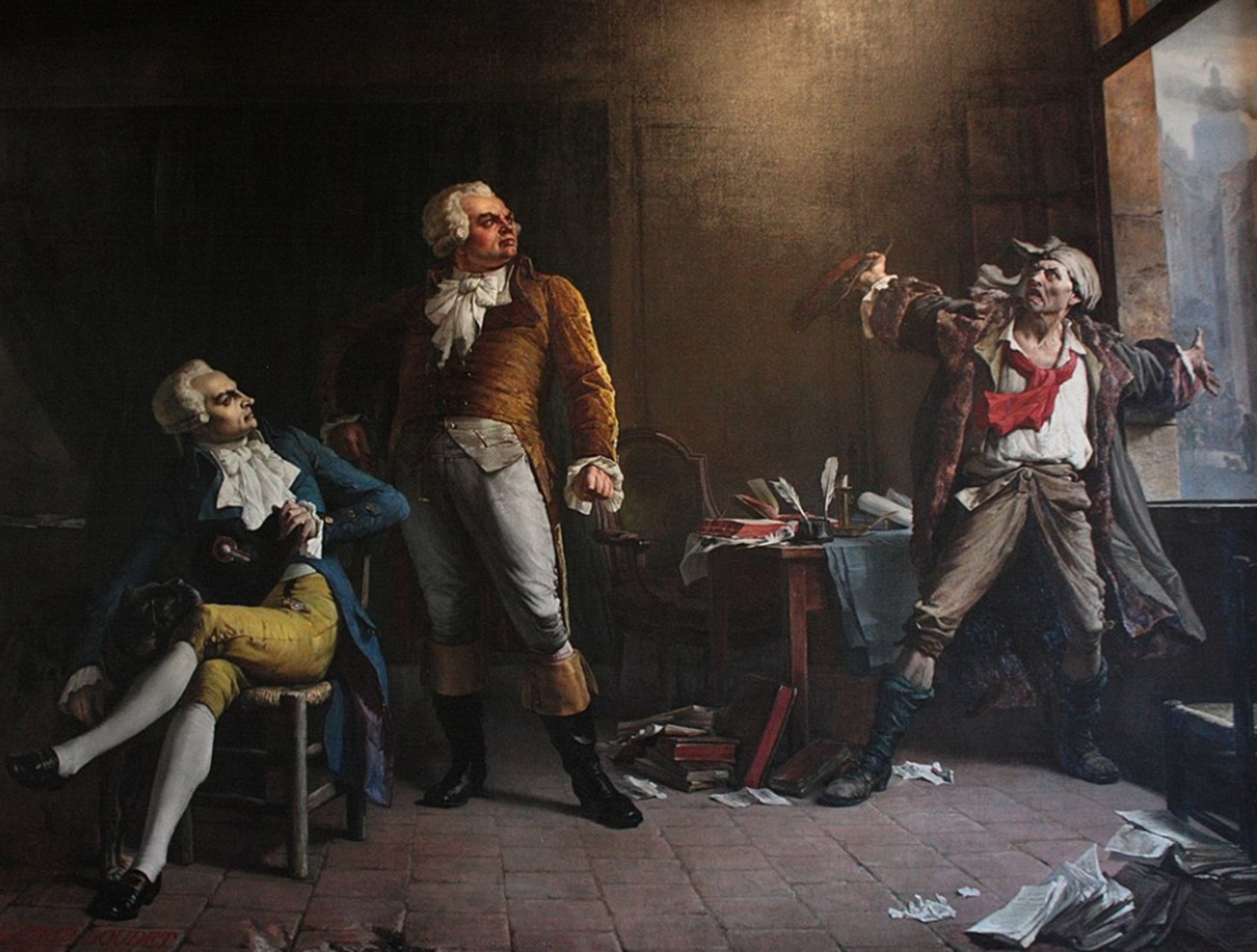 2 settembre Robespierre, Danton e Marat