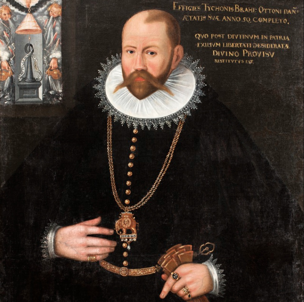 8 agosto Brahe ritratto