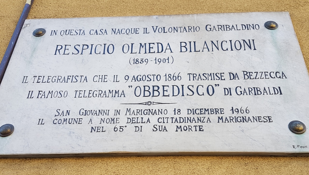 9 agosto targa Obbedisco
