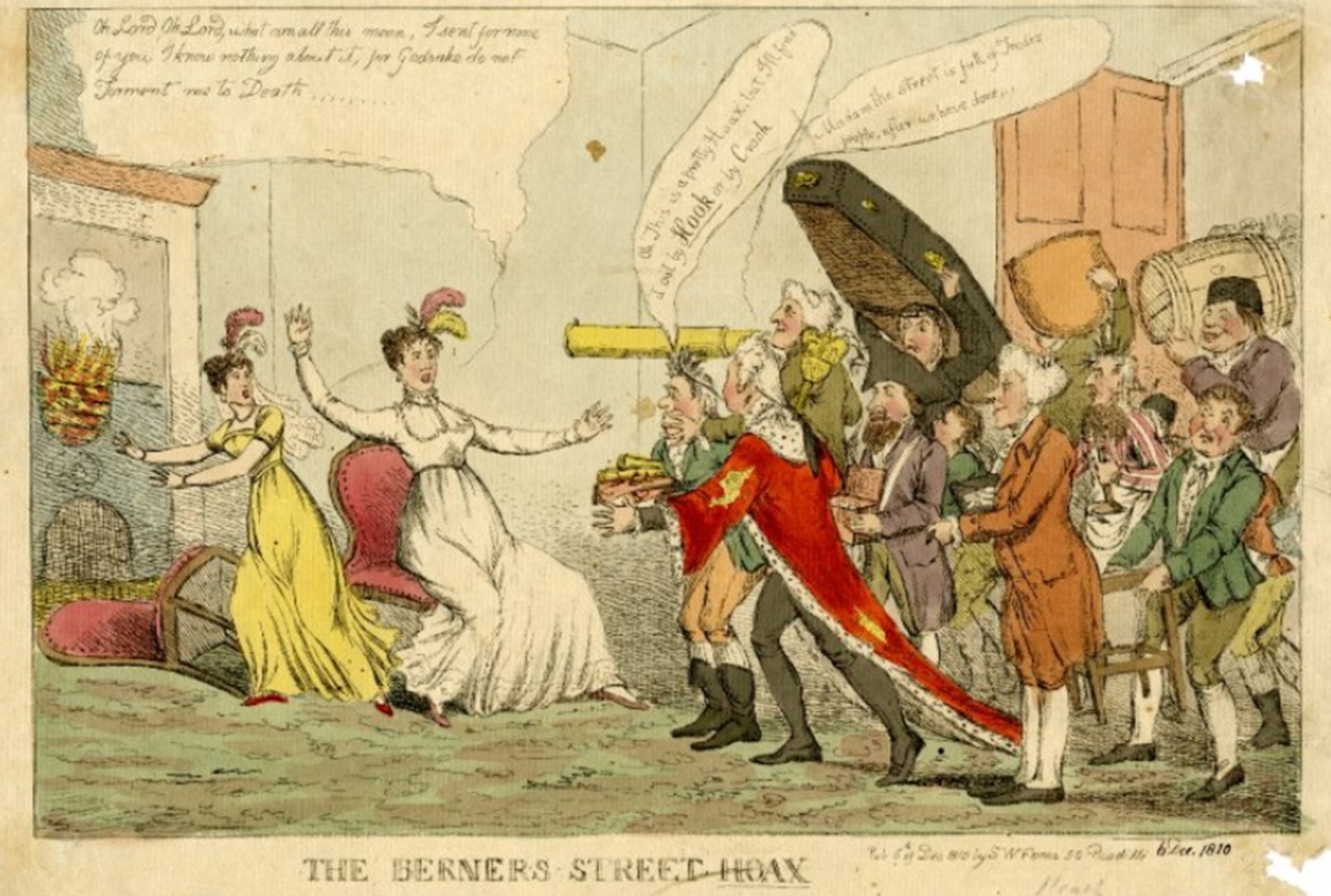 Berners Street scherzo Londra