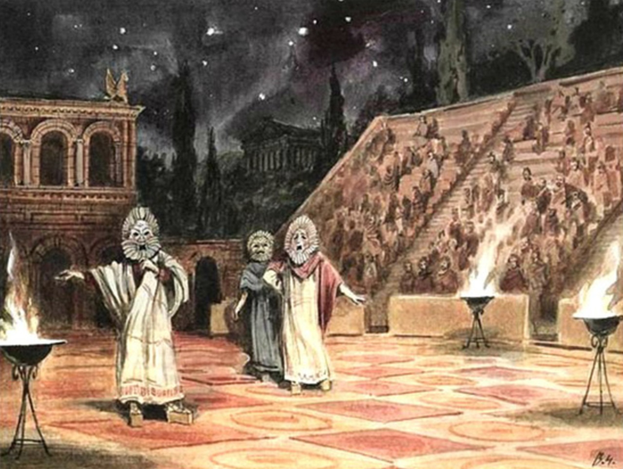 applausi teatro antica Roma