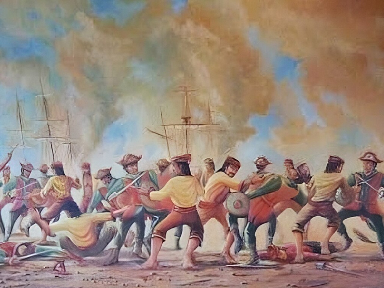 guerra civile del Brunei combattimenti Seicento