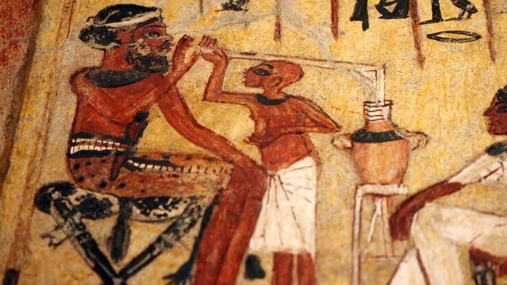 Fare il "Guardiano reale dell'ano del Faraone" nell'Antico Egitto