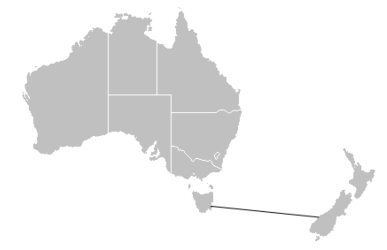 Andrew McAuley traversata Mar di Tasman