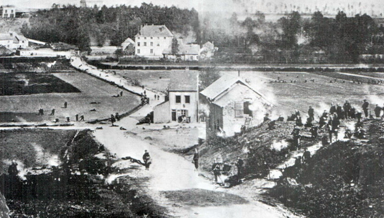 battaglia La Moncelle Francia 1870