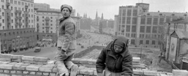 Foto del giorno: libero di girare nella Mosca del dopoguerra
