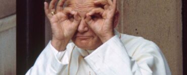 Foto del giorno: quel simpaticone del Papa