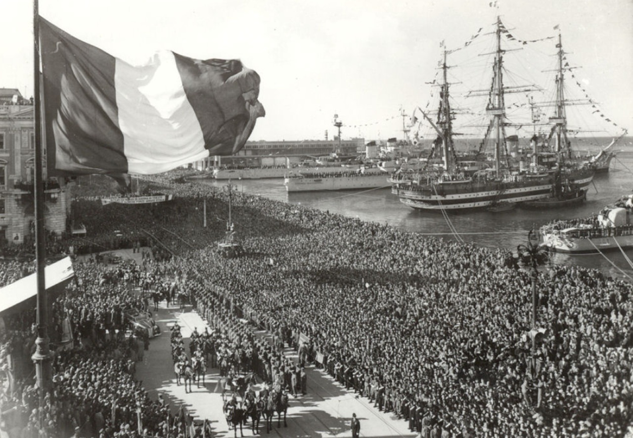 Trieste parata militare 4 novembre 1954