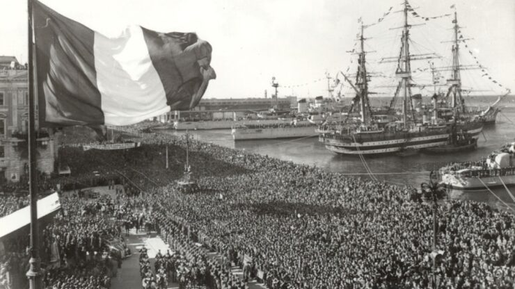 Foto del giorno: Trieste è italiana, di nuovo