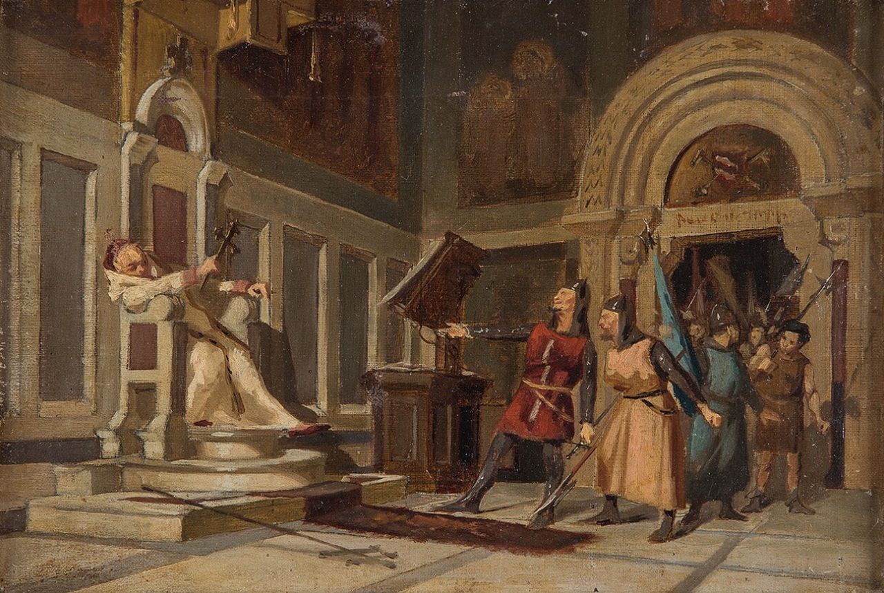 Bonifacio VIII schiaffo Anagni