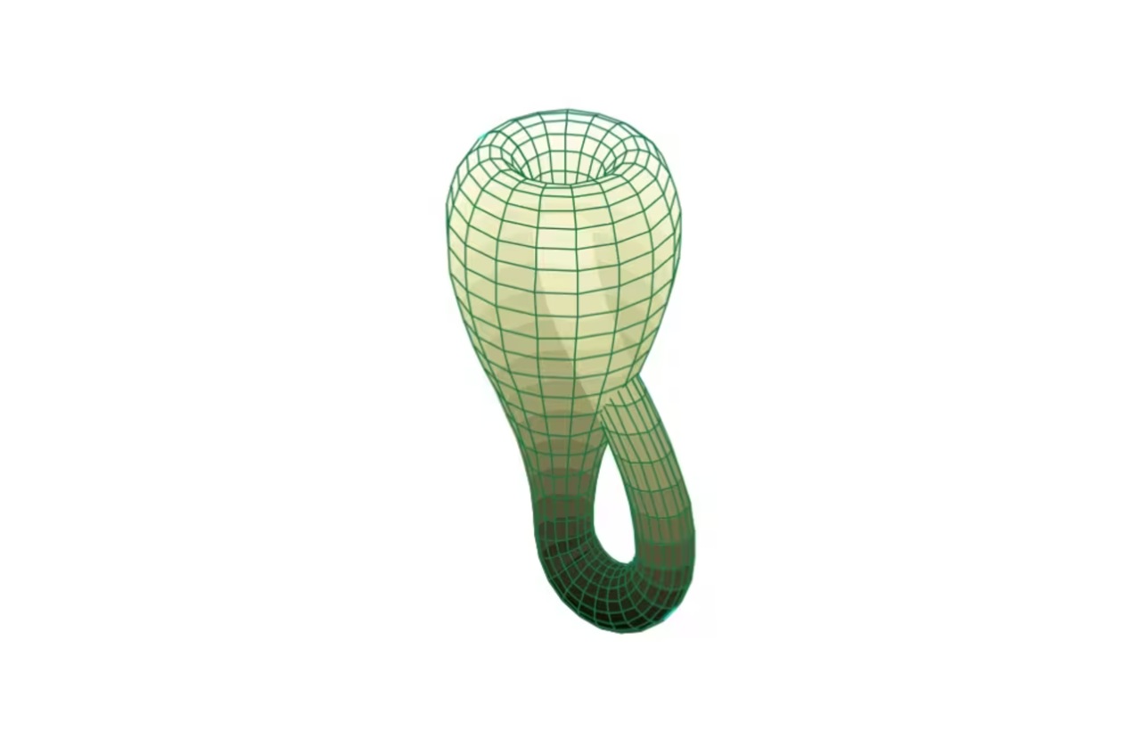 Bottiglia di Klein rappresentazione 3D