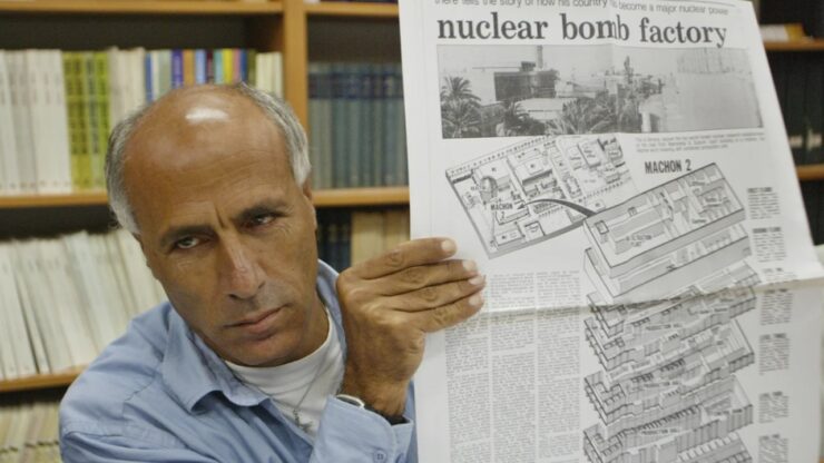 Mordechai Vanunu, perseguitato per aver rivelato il segreto nucleare israeliano
