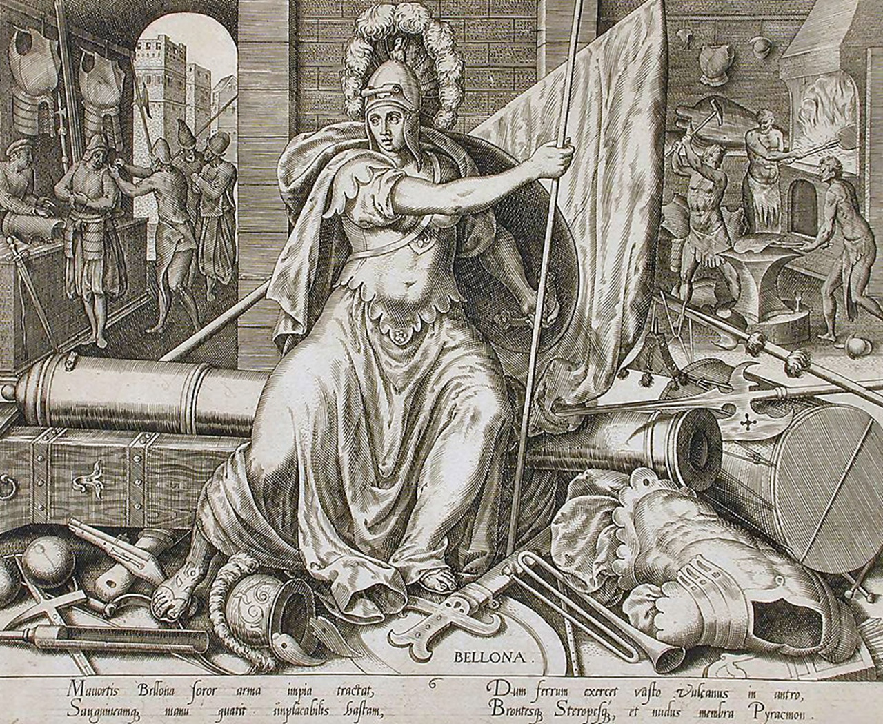 guerra giusta dea Bellona