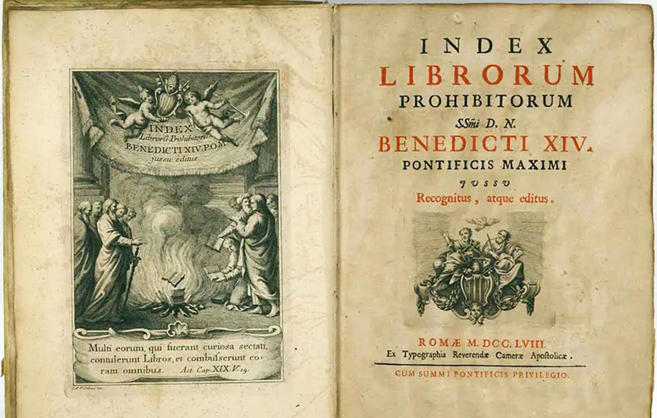 censura indice dei libri proibiti