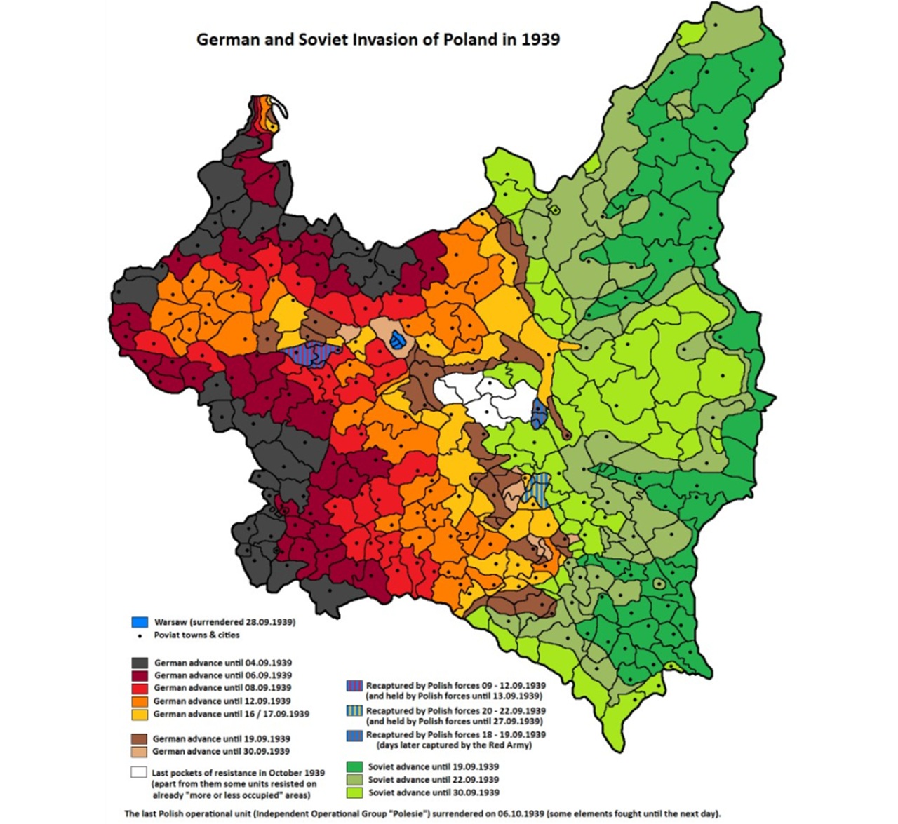 17 settembre spartizione Polonia 1939