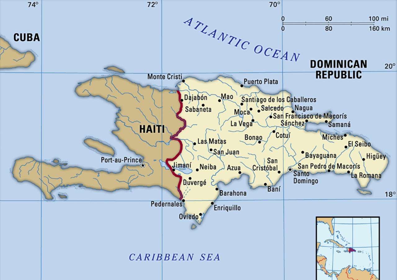 2 ottobre mappa Repubblica Dominicana