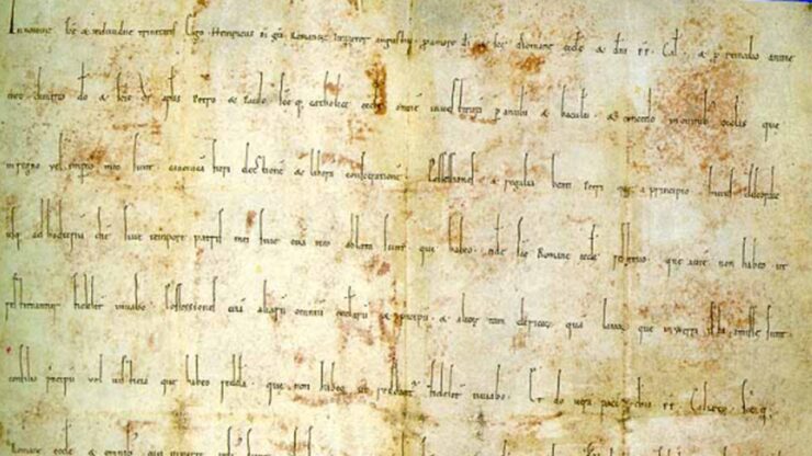 Testo originale del Concordato di Worms del 23 settembre 1122