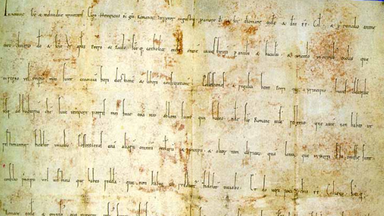 Testo originale del Concordato di Worms del 23 settembre 1122