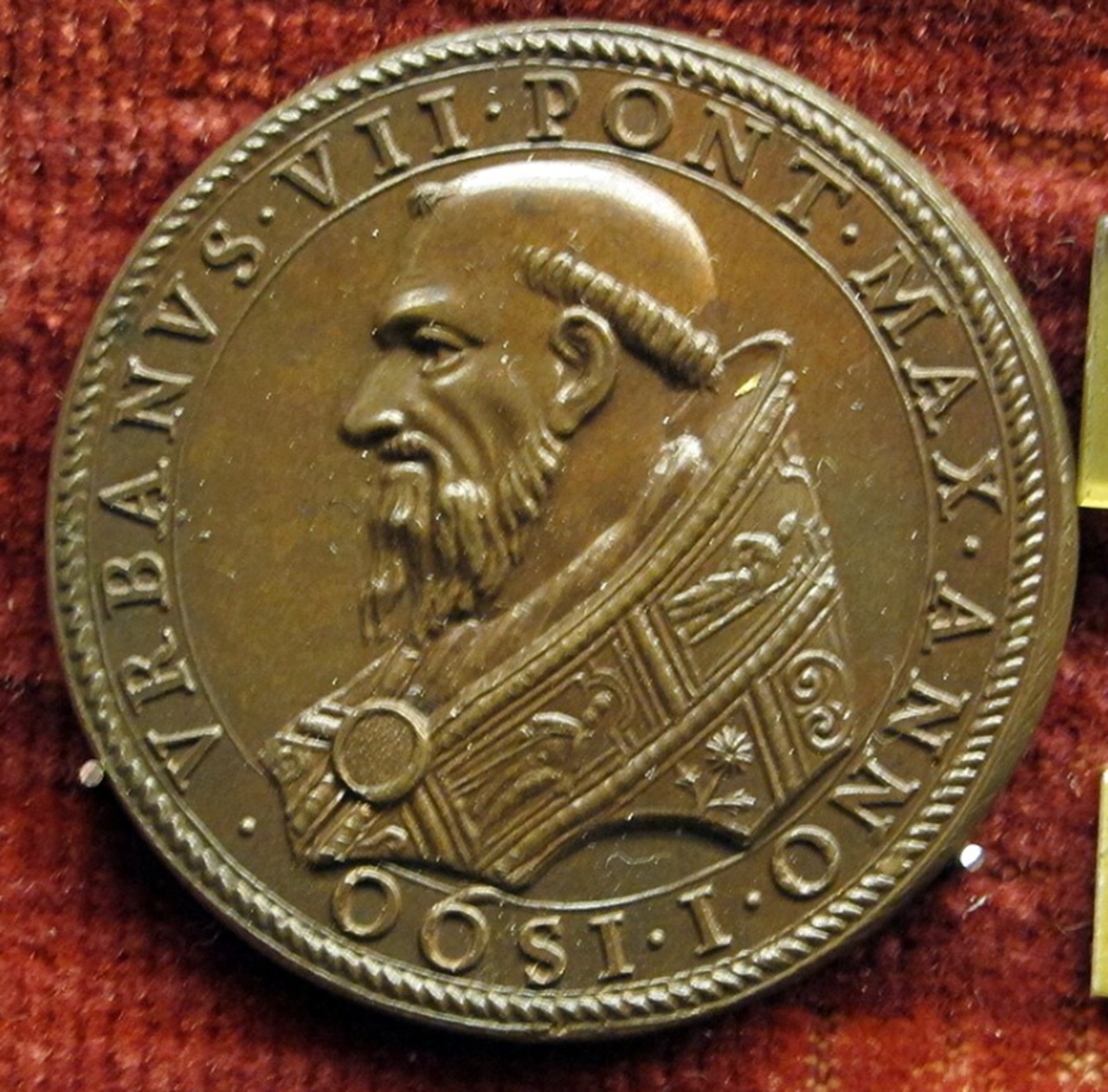 27 settembre medaglia Urbano VII